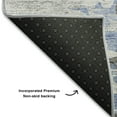 thumbnail image 3 of Addison Rugs Mayfield Washable Transitional Modern Blue Rectangle Rug, 5' x 7'6", 3 of 6