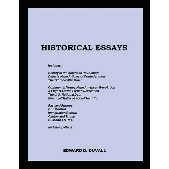 Historical Essays, (Paperback)