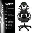 thumbnail image 2 of Silla Gamer Ergonomica Silla De Oficina Reclinable blanco Big Room IOSG14020001, 2 of 7