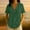 Green, variant on Women's Tops Lightweight Basic Loose Fit Blouse for Everyday Spring Summer Women Casual Sleeveless Style Light Gray XL