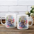 thumbnail image 3 of Watercolor Hello Winter Poodle Chill Christmas Welcome Mug Poodles Dog Lover Gifts Idea Coffee Tea Cup - 00016, 3 of 4