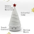thumbnail image 4 of Xihbxyly Luz de Noche con Forma de Árbol de Navidad, Música para Dormir, Diseño Led Colorido, Ambiente Relajante, Ideal para Dormitorio, Fiesta, Oficina, Elegante y Funcional, Tamaño 77 X 190 Mm., 4 of 7