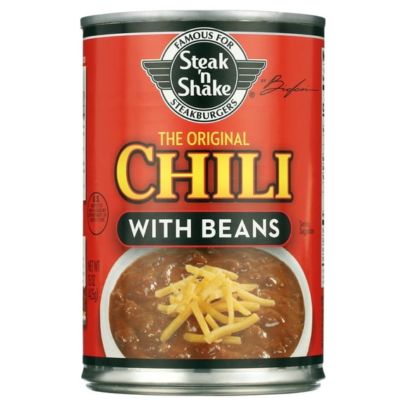 Pinnacle Foods Steak 'N Shake Chili With Beans, 15 Oz