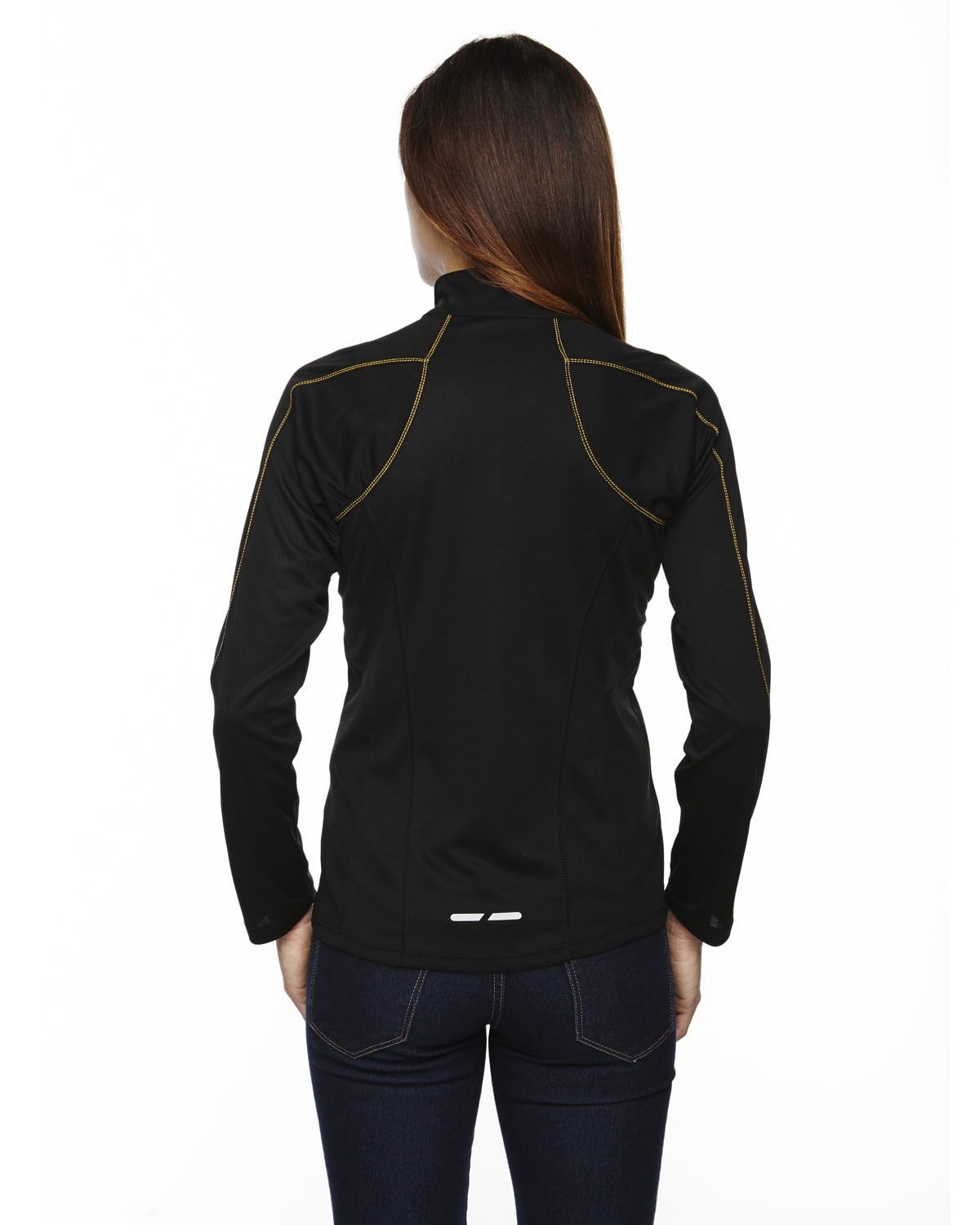 NE Men's Radar Performance 1/2 Zip Long Sleeve – Black/Tru Royal, Moisture Wicking, UV Protection (Size XL)