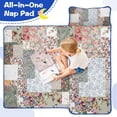 thumbnail image 4 of Pioneer Flower Floral Print Pattern Toddler Nap Mats for Kids Preschool,Sleeping Mat Bag or Kids,Toddler Sleeping Bag,Toddler Nap Mat or Daycare, 4 of 6