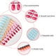 thumbnail image 3 of Fake Nails EBANKU, 32 colores, cortas, cuadradas, francesas, para mujer, 3 of 7