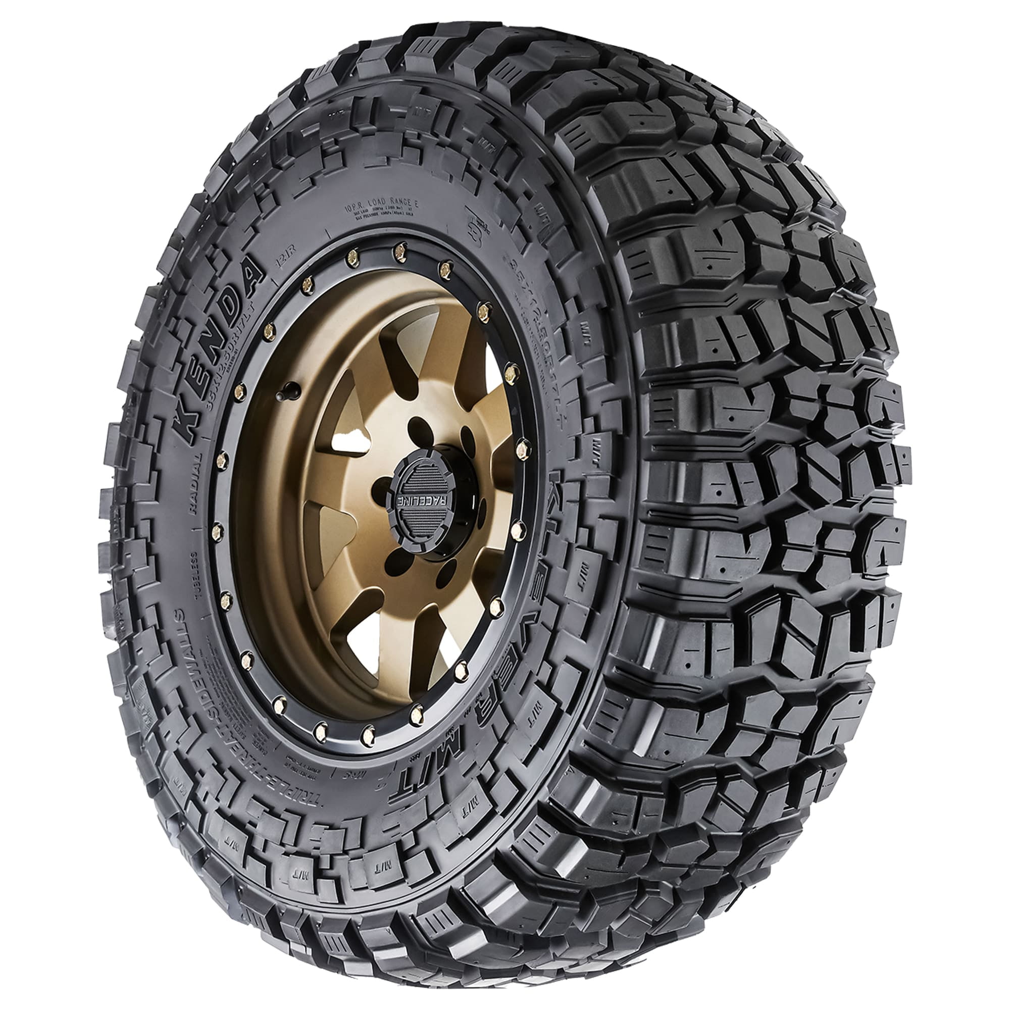 Kenda Klever M/T2 KR629 Mud Terrain Light Truck Tire, LT285/70R17