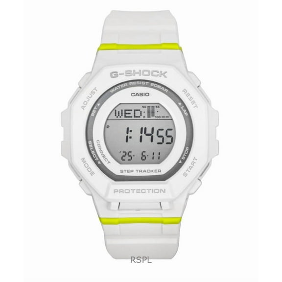Casio G-Shock G-Squad Digital Smartphone Link Bio-Based Resin Quartz GMD-B300SC-7 200M Women's Watch
