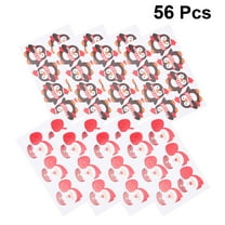 MUSEYA 56 Pcs Candy Grams Cards Red Paper Decoration Message Card for Children’s Party