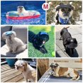 thumbnail image 3 of IGUOHAO Dog Baseball Cap M Size & Collapsible Dog Bowls 2 Pack, 3 of 9