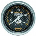 thumbnail image 1 of Auto Meter 4711 Carbon Fiber Fuel Pressure Gauge - 2.06 in. - 0-15 PSI, 1 of 1