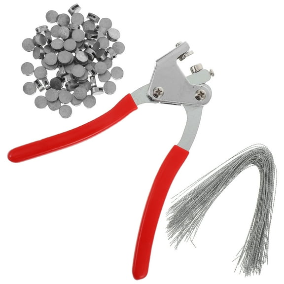 1 Set Seal Crimping Tool Kit for Water Meter Luggage and Computer Sealing Pliers Calipers