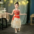 thumbnail image 6 of Moana Costume for Girls Adventure Outfit Ocean Princess Birthday Party Dress Up, 6 of 6