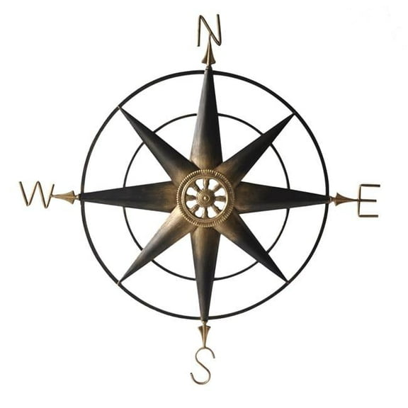 CheungsRattan  Large Elegant Wall Decor Compass