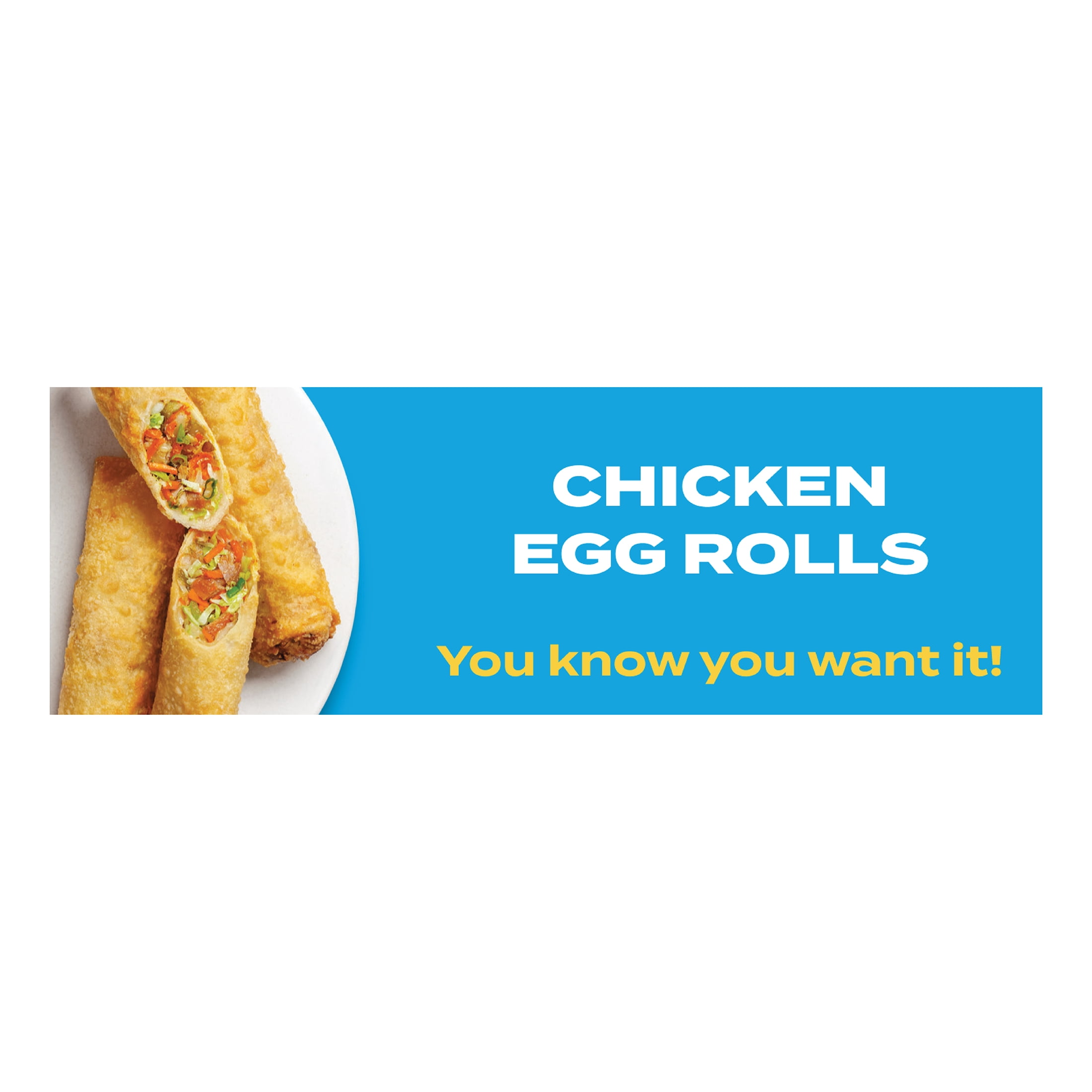 Feel Good Foods Gluten-Free Chicken Egg Rolls, 9oz