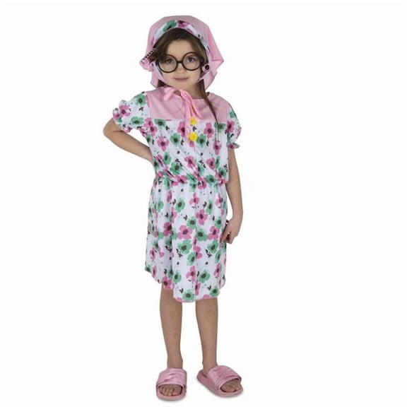 Lil Granny Girls Costume - Small - Age Group 4-6 Years