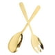thumbnail image 5 of Juego de 2 piezas de acero inoxidable para servir ensalada, tenedor y cuchara para ensalada, tenedor para mezclar ensalada, cuchara para la cena, utensilio de cocina para alimentos, 5 of 8
