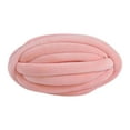 thumbnail image 2 of S SERENABLE Chunky Yarn Jumbo Tubular Yarn Hand Knitting Washable Crocheting Bulky Yarn Arm Knit Yarn for Crochet Rug Making Blanket Mat light pink, 2 of 8