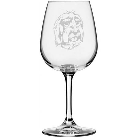 

Cao da Serra de Aires Dog Themed Etched 12.75oz Libbey Wine Glass