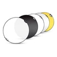 thumbnail image 1 of Reflector fotográfico Selens, 110 cm, 5 en 1, con funda de transporte, 1 of 7