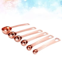 MLINS 6pcs Heavy Duty Stainless Steel Measuring Spoons for Dry or Liquid Ingredients