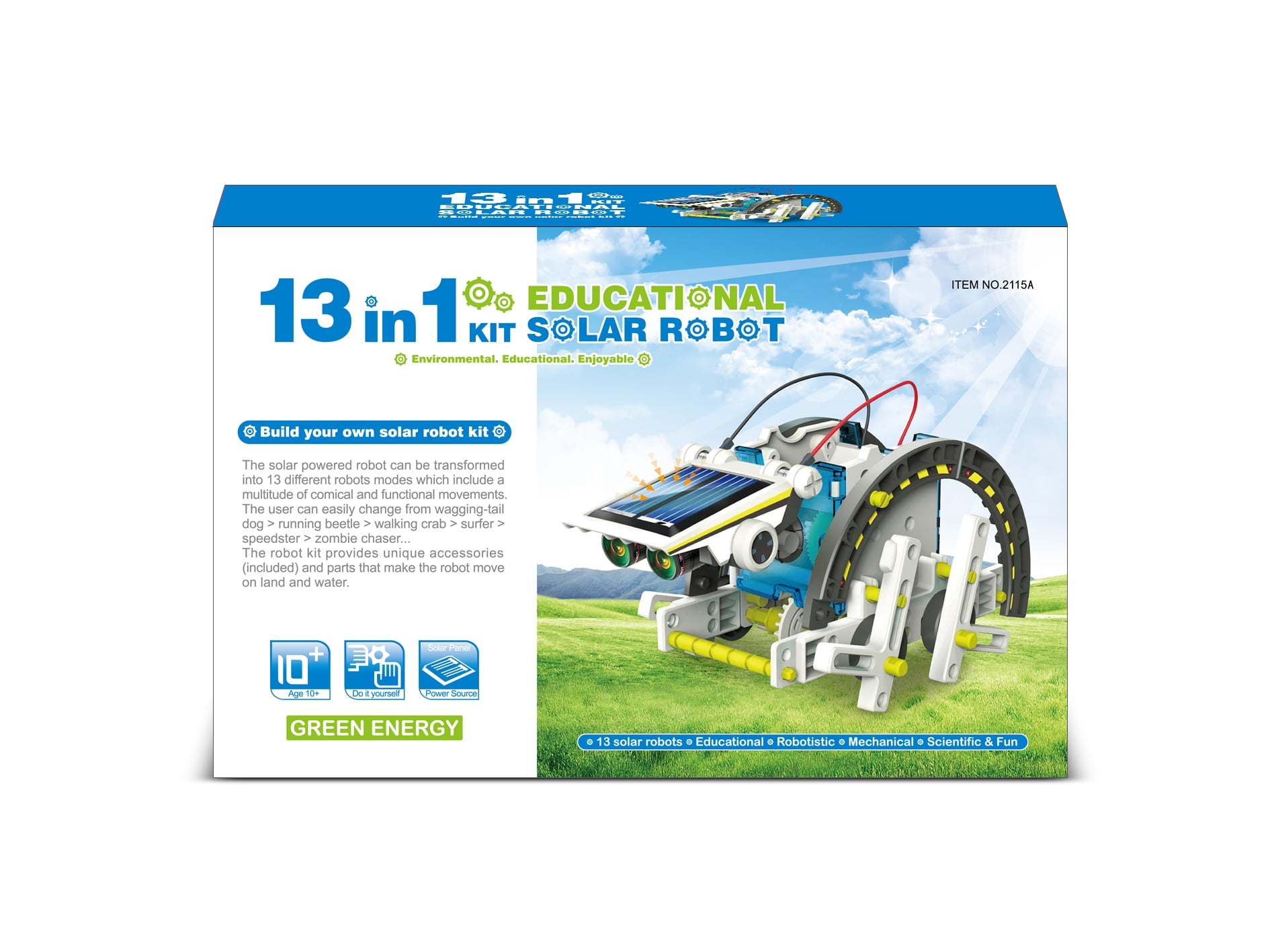 solar robot 13 in 1