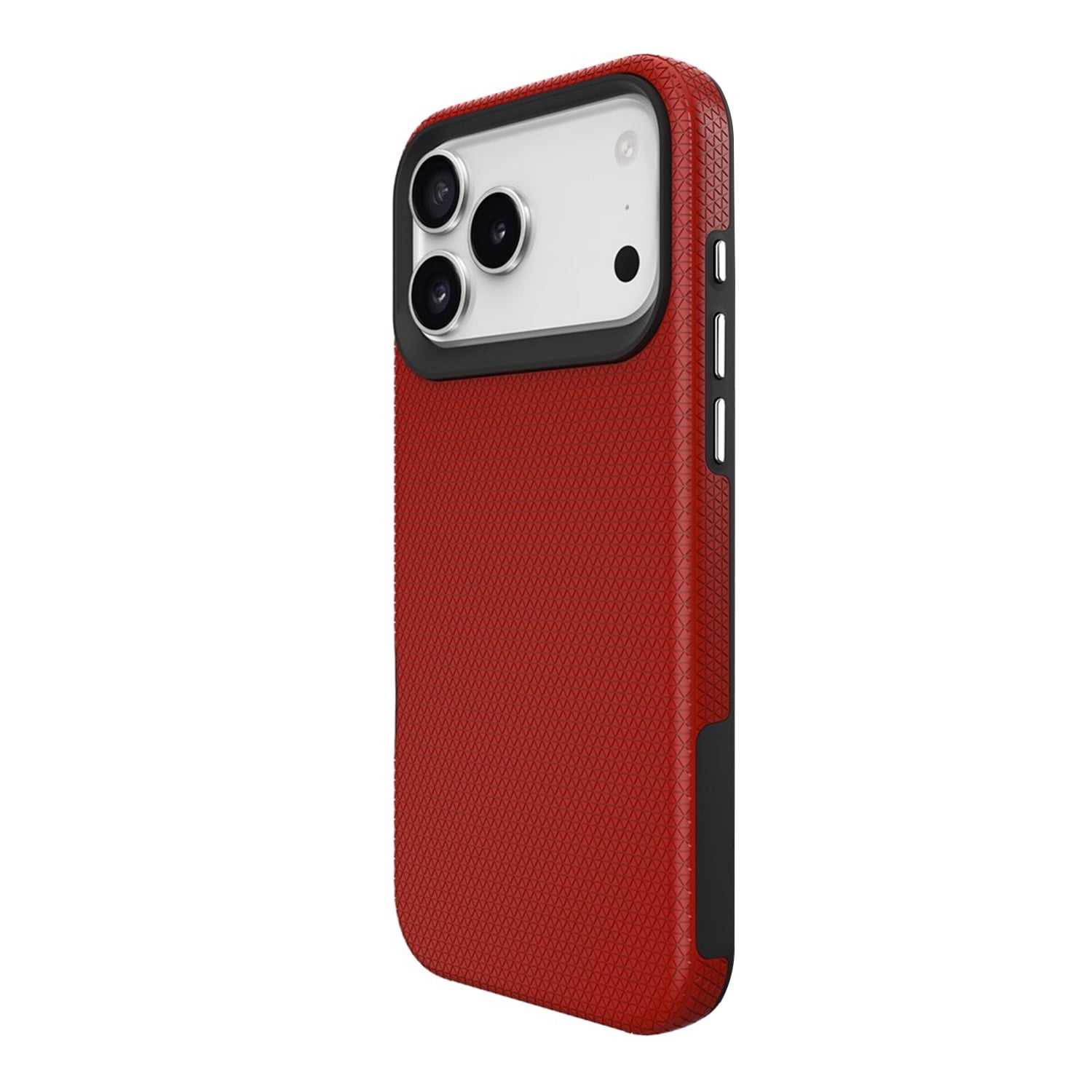 Tough and Protective Dual Layer Shell for iPhone 17 Pro Max - Red