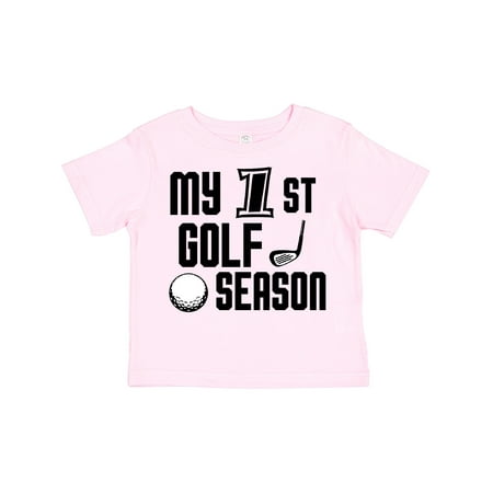 

Inktastic My 1st Golf Season Gift Toddler Boy Girl T-Shirt