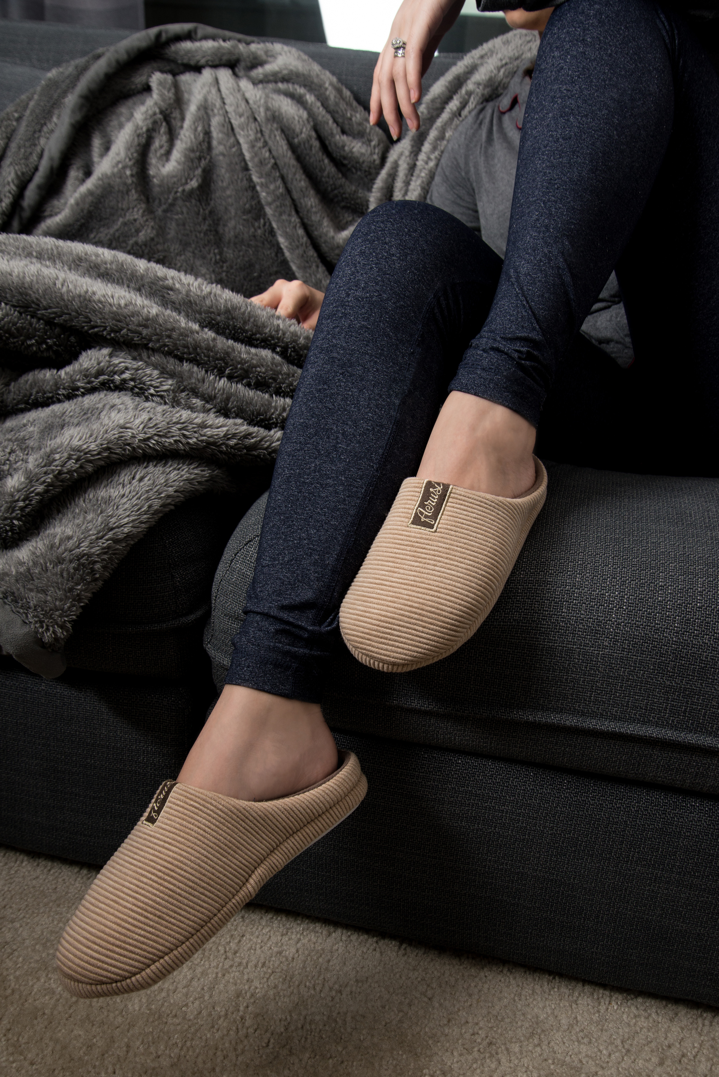 Women Warm Winter Indoor Memory Foam Slipper