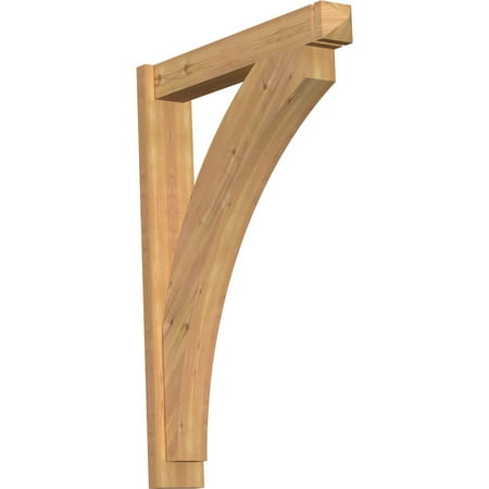 

5 1/2 W x 30 D x 42 H Thorton Smooth Arts and Crafts Outlooker Western Red Cedar