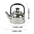 thumbnail image 3 of Funny Teapot Lighter, Realistic Novelty Windproof Lighter, Refillable Butane Lighter for Home Decor, Gag Gifts, and Collectors, 3 of 9