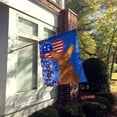 thumbnail image 2 of Chocolate Chihuahua USA American Flag Canvas House Size, 2 of 5