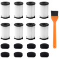 thumbnail image 1 of Filtres de Remplacement pour Aspirateurs D600 et Handyforce RBT 2761 RBT 2759 Comprend 8 Filtres + 8 Filtres en Mousse, 1 of 7