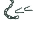 thumbnail image 4 of Renovators Supply Black Cast Iron Cannonball Weight Automatic Gate Closer w/5 ft. L Galvanized Chain, 4 of 7