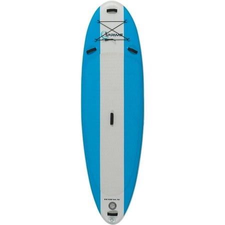 Prime Paddleboards 9'6 Inflatable SUP Package with Stand Up Board, Adjustable Paddle, High Pressure Pump, Travel bag, Fins and Repair Kit (NEW)