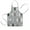 Gray Christmas Tree, variant on Gray Christmas Tree Pattern Kids Aprons for Girls and Boys,Adjustable Neck Strap Toddler Aprons for Kids Cooking Baking