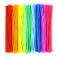 thumbnail image 3 of BESTSKY Plush Strip 100PC Chenille Stem Solid Color Pipe Cleaners Set for DIY Arts Crafts Decorations, 3 of 7