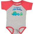 thumbnail image 3 of Inktastic Happy Dinosaur Future Big Brother Boys Baby Bodysuit, 3 of 5