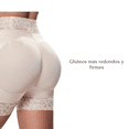 thumbnail image 3 of Faja Colombiana Tipo Short Levanta Pompa para Mujer. Marca Velvet, 100% Colombiano. Victoria Beige XL, 3 of 6