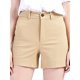 thumbnail image 2 of Lucakuins - Pantalones cortos ajustados de verano para mujer, color sólido, cintura alta, elásticos, informales, con bolsillos Lucakuins moda, 2 of 7