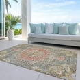 thumbnail image 6 of Addison Rugs Chantille Indoor/Outdoor Transitional Geometric, Abstract Brown Washable Rectangle Rug, 5' x 7'6", 6 of 6