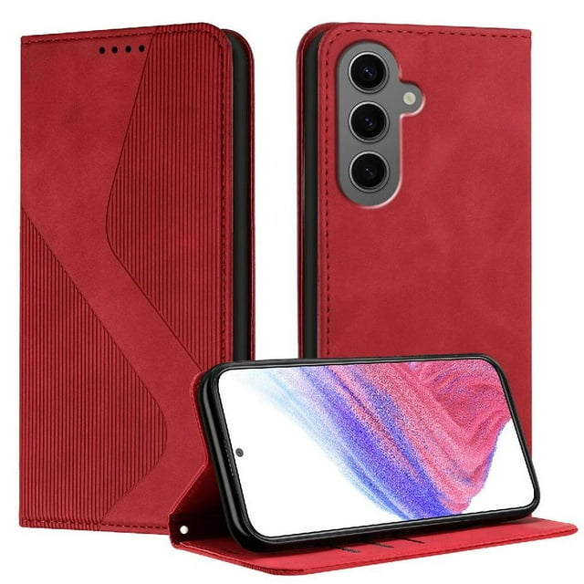 Case for Samsung Galaxy S24 FE Card Slots Holder Wallet Kickstand Folio Flip PU Leather Magnetic