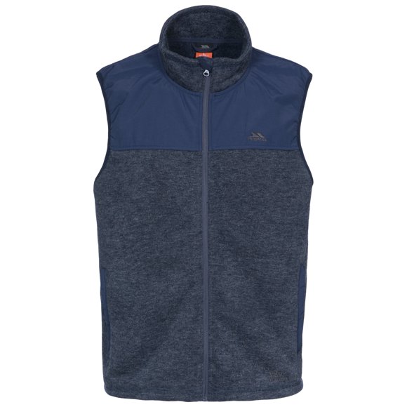 Trespass Mens Fleece Gilet Body Warmer with Zip Pocket Walking Outdoor Leafminer