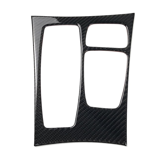 Cubiertas del Panel de Cambios de fibra de carbono shamjiam Panel de cambio de marchas para E71 X5 X6 2008-2013