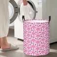 thumbnail image 5 of Susaid Cool Flamingos Print Waterproof Oxford Cloth Storage Circular Laundry Hamper BasketCapacity for Home-Medium, 5 of 6