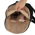 thumbnail image 3 of Bolsa Crossbody Mujer Moderna LuckyLy, Ligera con Múltiples Compartimentos y Repelente al Agua, Bolsa Bandolera Versátil y de Viaje, Modelo Nila negro UNITALLA, 3 of 6