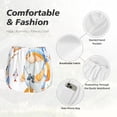 thumbnail image 4 of Balery Gnome Camping Fishing Pantalones cortos deportivos para mujer con forro y dos bolsillos, elásticos, para entrenamiento, gimnasio, yoga-Medium, 4 of 7