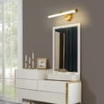 thumbnail image 4 of 22"/30" Bathroom Vanity Lighting LED Vanity Light Bathroom Light Over Mirror Gold/Black Picture Light, 4 of 5