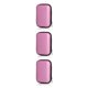 thumbnail image 4 of Estuche de transporte Cateissary para auriculares con cremallera color rojo, 4 of 6