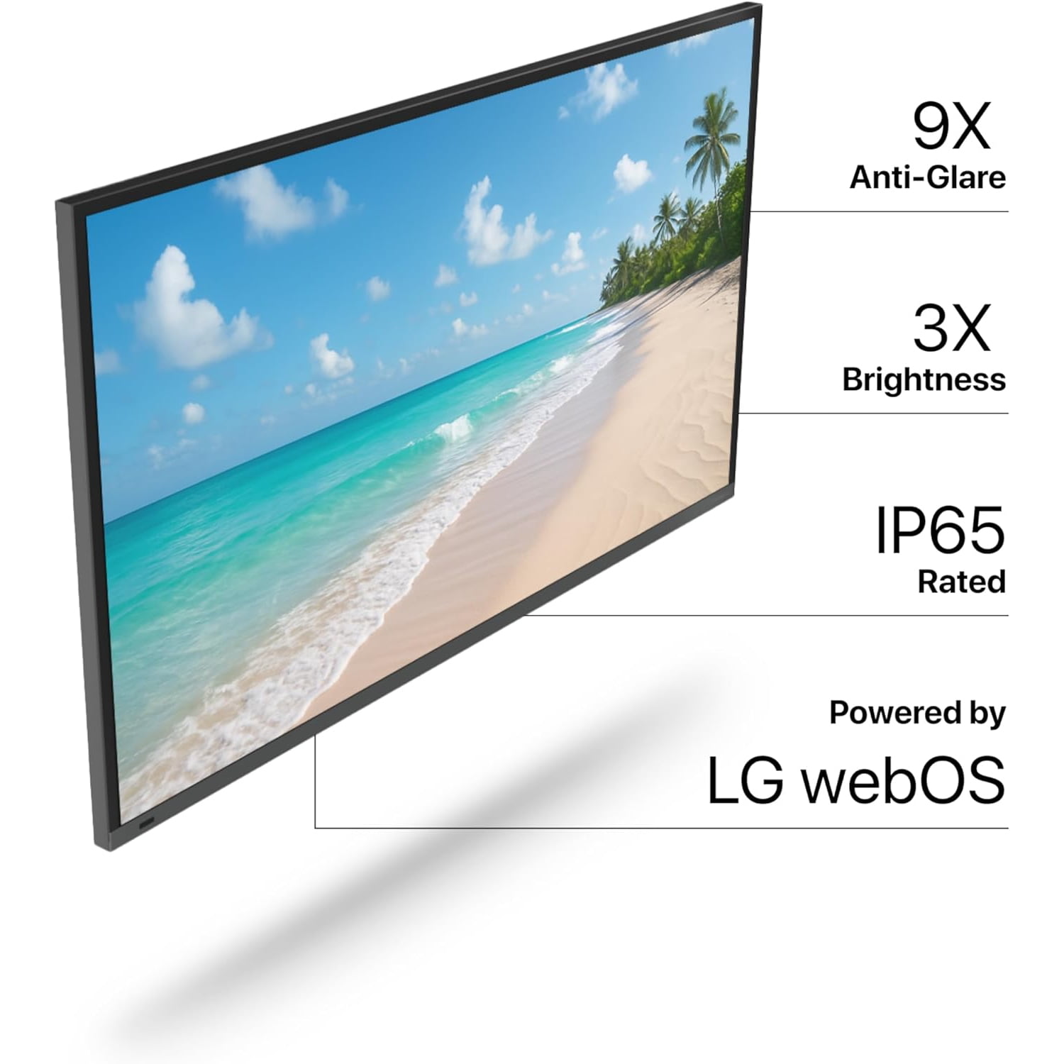 Sonagi Helios 55 Inch UHD 4K Full Sun Outdoor Weatherproof Smart TV